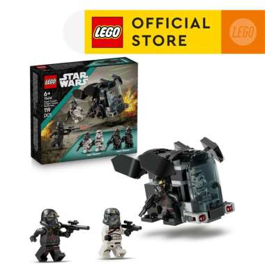 LEGO Star Wars 75412 Death Trooper & Night Trooper Battle Pack (119 Pieces), Toys, Mainan Anak Laki 