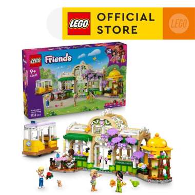 LEGO Friends 42671 Plant Café & Flower Shop (1138 Pieces), Mainan Anak Perempuan, Building Block, To
