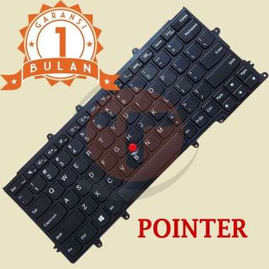 Keyboard Laptop Lenovo Thinkpad X230S X240 X240S X250 X260 X270 Pointer Non Backlight US - Black