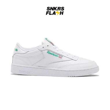 Reebok Club C 85 Sneakers Pria Wanita Kulit - Sepatu Kasual Terinspirasi Tenis