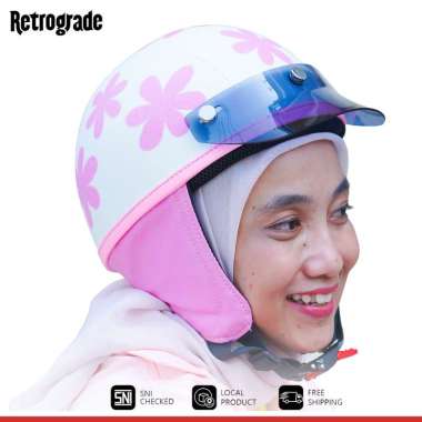 Helm Chip Retro Dewasa Cat Dreamy Space Wanita Premium Korea Style DREAMY SPACE