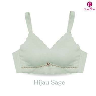 Chelyne BH Wanita B3100 Full Cup Bra Seamless Lycra Premium Tanpa Kawat Penyangga - Big Size Daily B