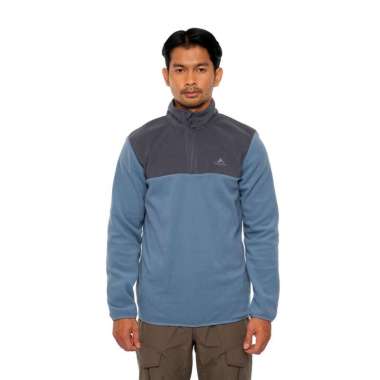 EIGER MEN'S HARAU HALF ZIP WARMER SWEATER Blue 2XL