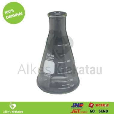 Erlenmeyer Pyrex / Flask Gelas Kimia 500ml
