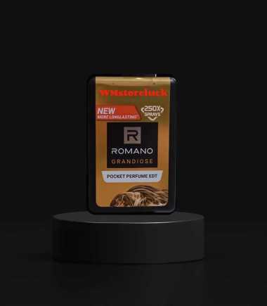 ROMANO edt Pocket Perfume force attitude grandiose 18ml/parfume saku pria 18 ml GRANDIOSE