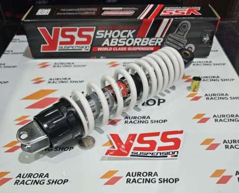 Shockbreaker YSS Pro Plus 300 MM MIO / BEAT / SCOOPY / VARIO 110 Chrome White