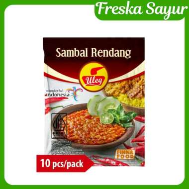Sambal Rendang Uleg 1 Pack Isi 10 Pcs