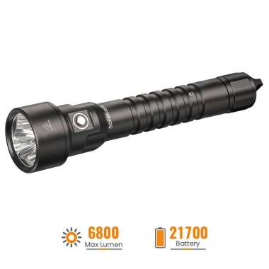 Sofirn SD09L Powerful Diving LED Flashlight 6800lm 21700 USB Rechargeable Underwater Waterproof Torc