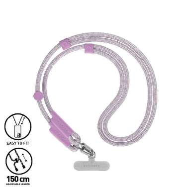 Universal Crossbody Lanyard CASETiFY Rope Lilac
