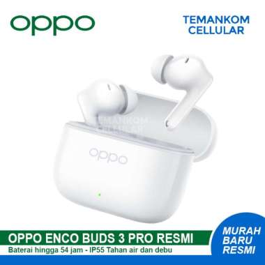 TWS Oppo Enco Buds 3 PRO Headset Earphone bluetooth stereo wireless hetset bluetooth Garansi RESMI