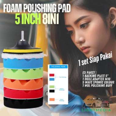 Set Busa poles 5 inch 8 in 1- Busa poles mobil Motor 5 inch