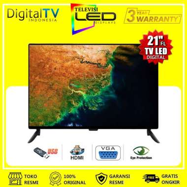 LED TV 21 INCH DIGITAL GARANSI 1 TAHUN