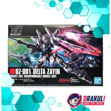 BANDAI Plamo HG / HGUC DZ-001 Delta Zayin