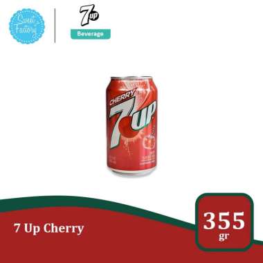 7 Up Cherry 355 ml - Rasa Ceri Minuman Impor USA