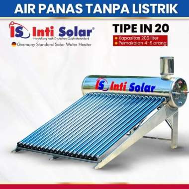 Pemanas Air Tenaga Matahari Solar Water Heater Intisolar IN20 200 Liter / Inti Solar IN 20 200 Liter