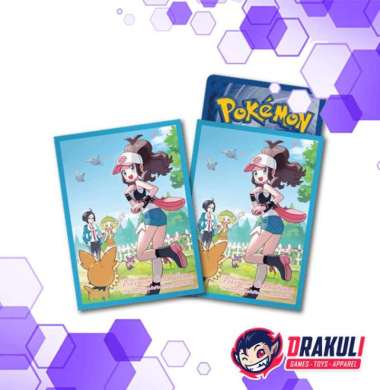 TCG Pokemon Deck Shield Sleeve - Hilda and Friends