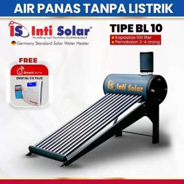 Pemanas Air Tenaga Matahari Solar Water Heater Pemanas Air Matahari IntiSolar 100 liter INTI SOLAR W