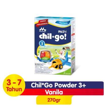Chil Go Powder 3+ Kemasan 270 g - Susu Bubuk Anak Vanila