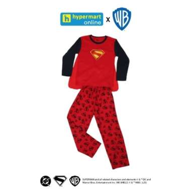 WARNER BROS TOD PAJAMAS WING RED