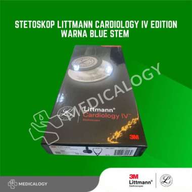 Stetoskop Littmann Cardiology IV Edition Warna Blue Stem