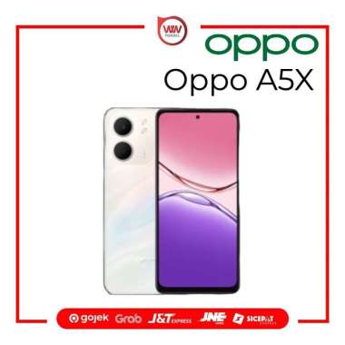 Hp Oppo A5x Ram 6GB Internal 128GB Garansi Resmi Putih Laser