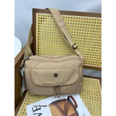 Tas Selempang Wanita Chibao CB 79037-SF + Free Dustbag CB 79037-SF Milk Coffee