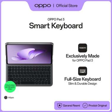 OPPO Pad 3 Smart Keyboard OPK2403 [Slim & Durable Design, Independent AI key, NFC] Grey