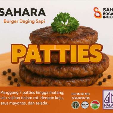 Daging Burger/Gril Burger Sahara