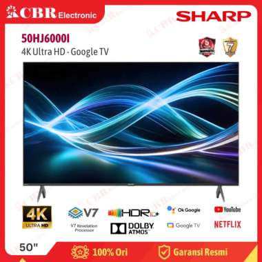 TV SHARP 50 Inch LED 50HJ6000I (4K UHD – Google TV)