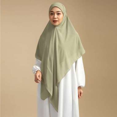 Lozy Hijab - Bawal Inner Square Syari (Hijab Semi Instan Syari Inner Ciput Bahan Ceruty Babydoll) Ma