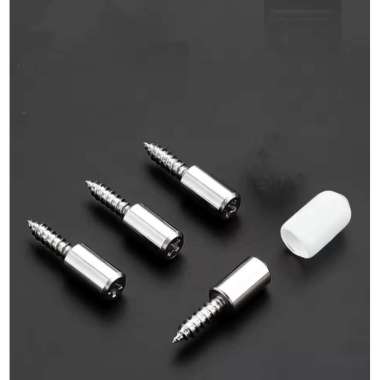 12 pcs - Sekrup Ambalan Kayu - Sekrup Ambalan - Sekrup Kaca Ambalan Triplek - Sekrup Ambalan Besi Bu