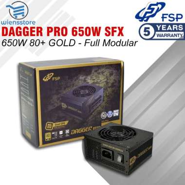 FSP DAGGER PRO 650W 80+ GOLD Full Modular PSU SFX MINI ITX | FSP SFX 650W DAGGER PRO