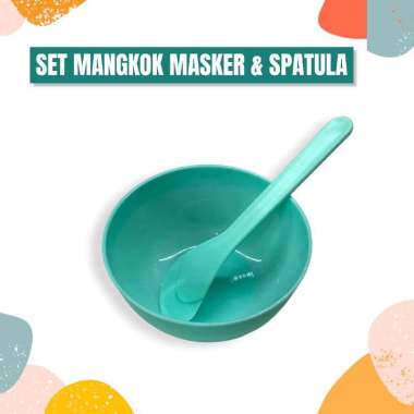 Mangkok Masker FREE Spatula / Set Mangkok Masker / Mangkuk Masker / Mangkok Spatula Set 4in1 Mangkok