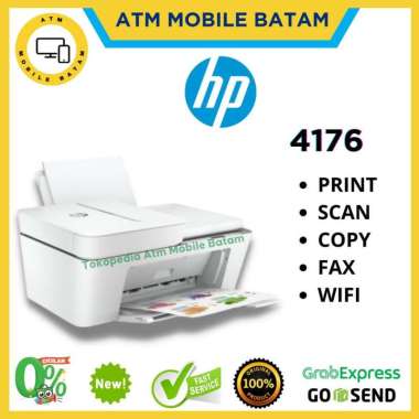 Printer HP DeskJet Ink Advantage 4176 Print Scan Copy WiFi FAX ADF
