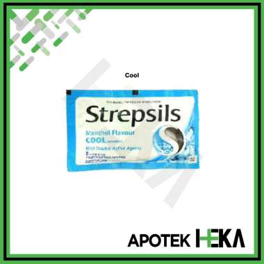 Strepsils Permen isi 8 - Pelega Sakit Tenggorokan Cool