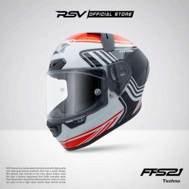 RSV Helmet - Helm RSV FFS21 Techno