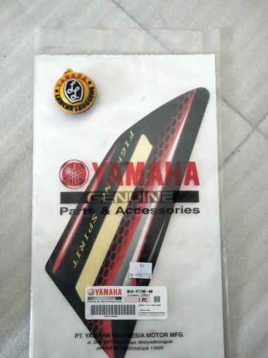 STICKER / STRIPING BOX AKI / TEPONG YAMAHA RX KING RXK 135 ORIGINAL YGP 3KA 3KA-F174K-80