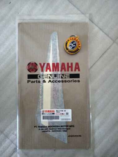 STICKER / STRIPING BOX AKI / TEPONG YAMAHA RX KING RXK 135 ORIGINAL YGP 3KA 3KA-F174K-30