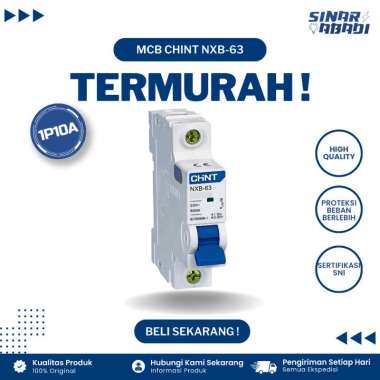 Chint MCB Biru 1 Phase 10A