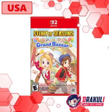 Nintendo Switch 2 / NS2 Game Card - Story of Seasons Grand Bazaar