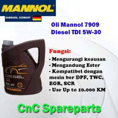 Oli Mannol 7909 - Diesel TDI 5W-30 5 Liter
