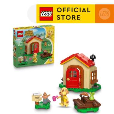 LEGO Animal Crossing 77058 Goldie's Cozy House (149 Pieces), Building Block, Toys, Bricks