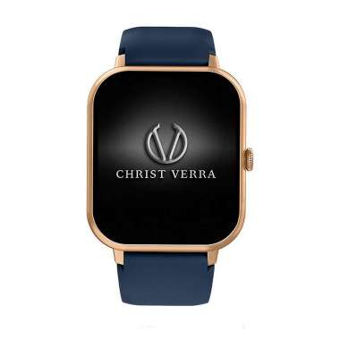 JAM WANITA SMARTWATCH CHRIST VERRA CV BEYOND 02S SERIES BLU RUBBER BLUE JAM SMARTWATCH CHRIST VERRA 