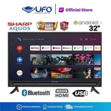 Sharp TV SMART ANDROID TV LED 32 INCH ANDROID TV | 2T-C32BG1i 32BG1i