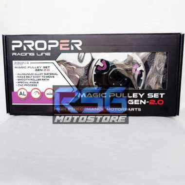 BIG PULLEY PULLY DEPAN PROPER GEN 2 BEAT FI K44 PULLY SET ONLY