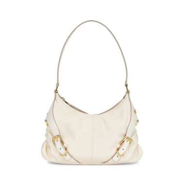 [12.12 Dealcember] Givenchy Voyou Small Harness Shoulder Bag Ivory Ghw