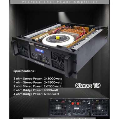 POWER AMPLIFIER FEST MX 60000 / POWER AMPLIFIER FEST MX-60000 CLASS TD