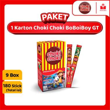 Paket 1 Karton Choki Choki Cashew BoBoiBoy GT