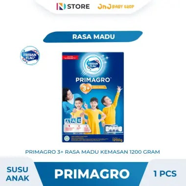 Promo Harga Frisian Flag Primagro 3 Madu 1200 gr - Blibli