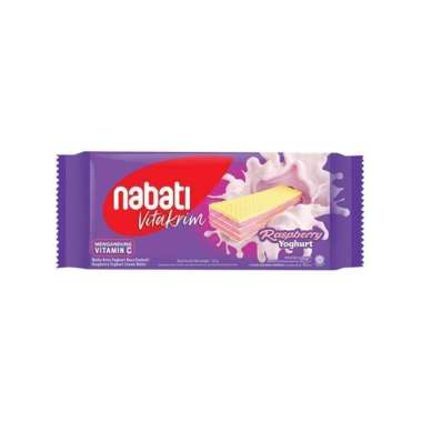 Nabati Wafer Vitakrim Raspberry 110 gr